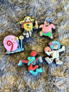 SpongeBob Jibbitz, Croc Charms - Set # 6